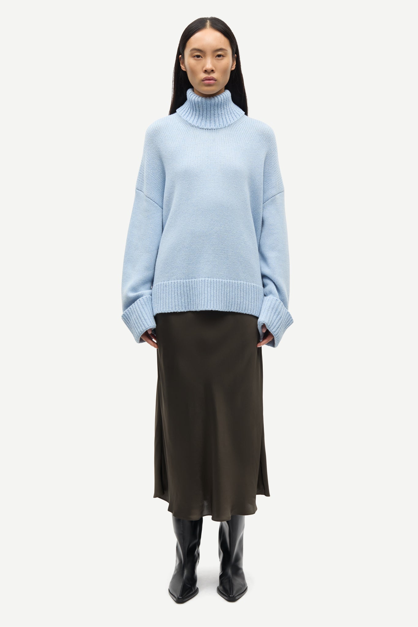 Sakeiku turtleneck in cashmere blue