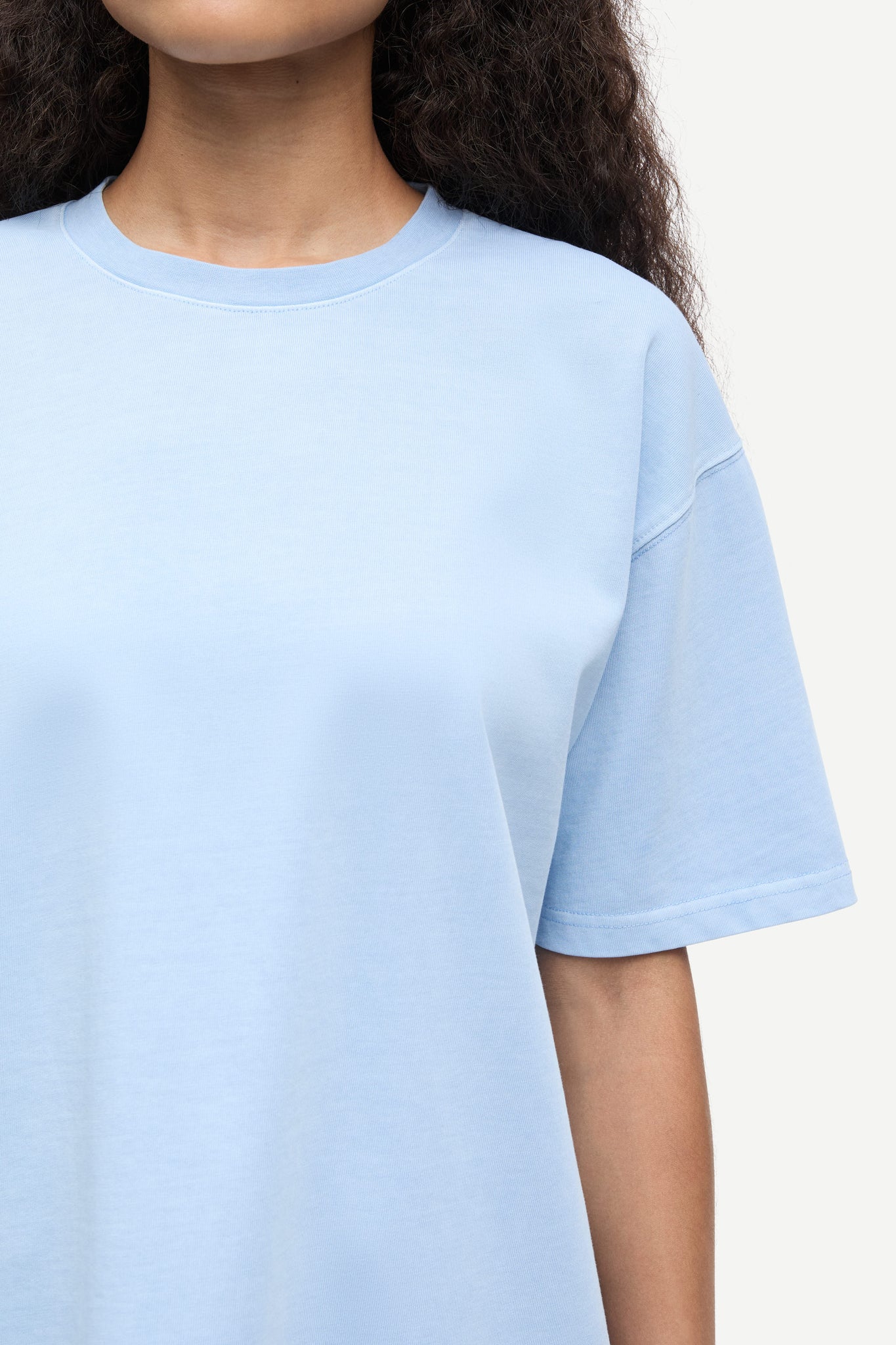 Eira t-shirt in cashmere blue pigment