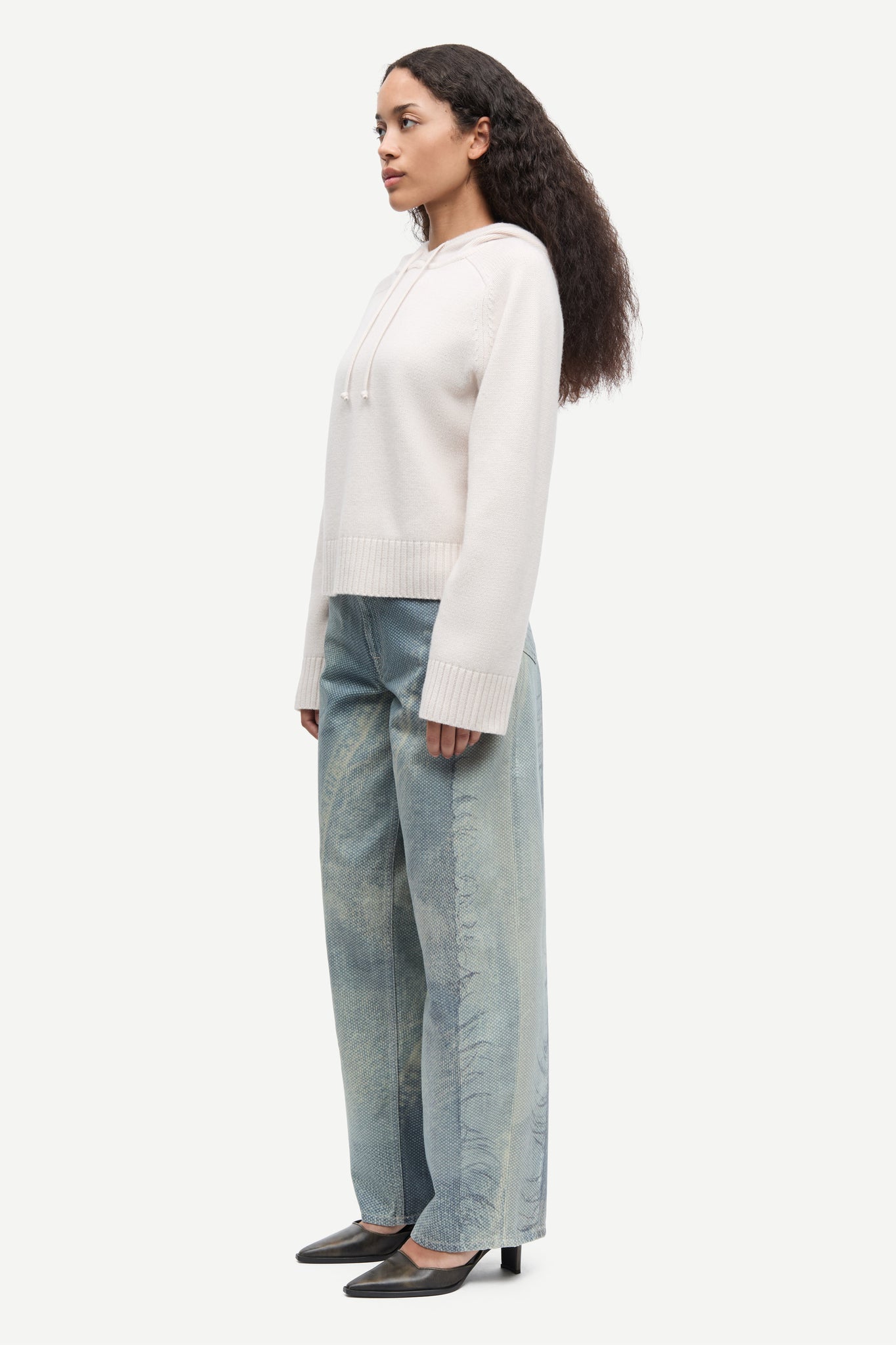 Satilly hoodie in pumice stone