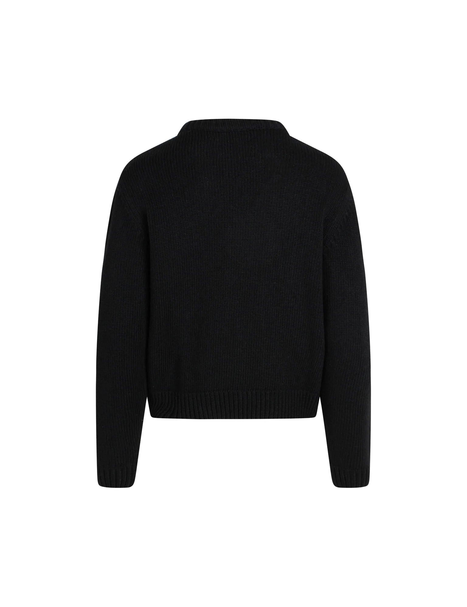 Kaily wool mix sweater in black