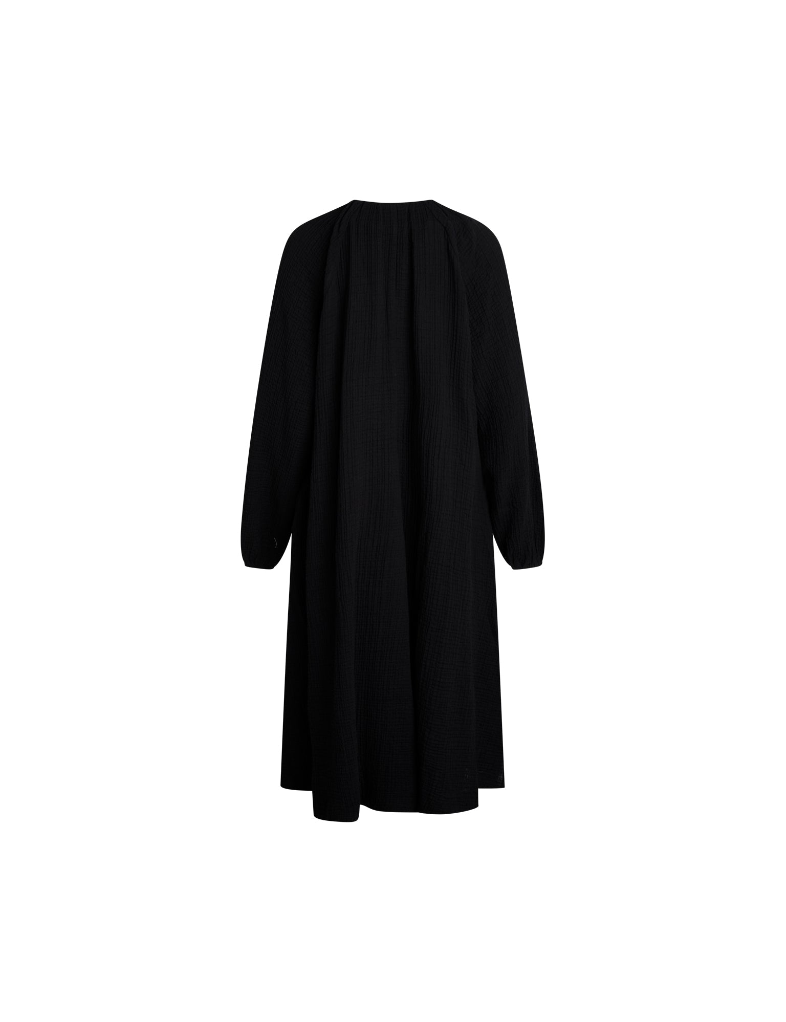 Gaze dress in black