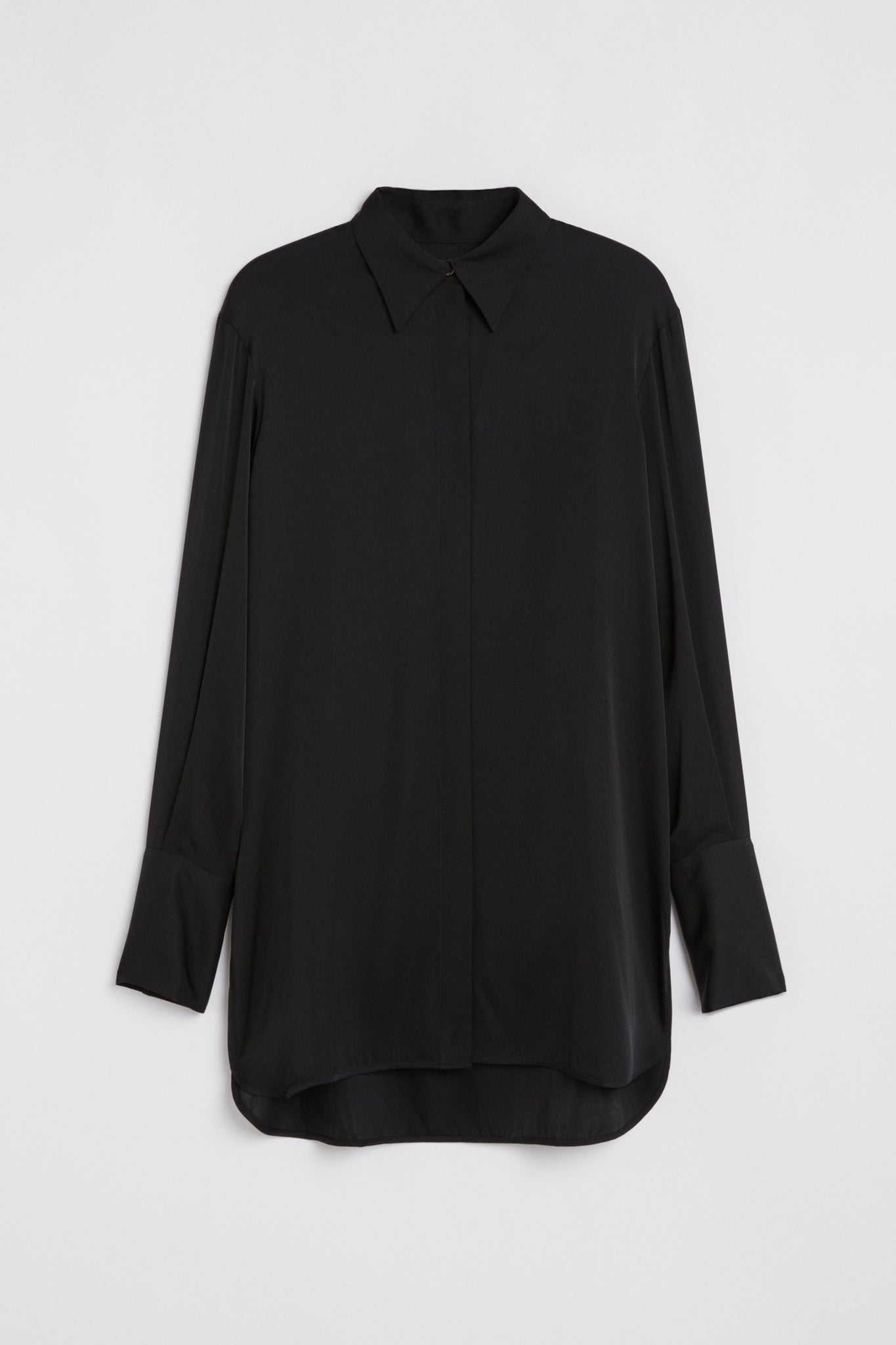 Filippa K Leah silk shirt - black