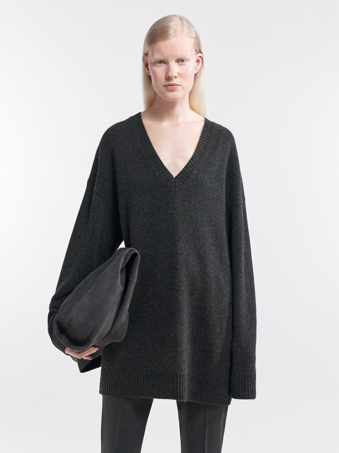 Cynthia cashmere sweater by Filippa K - anthracite melange