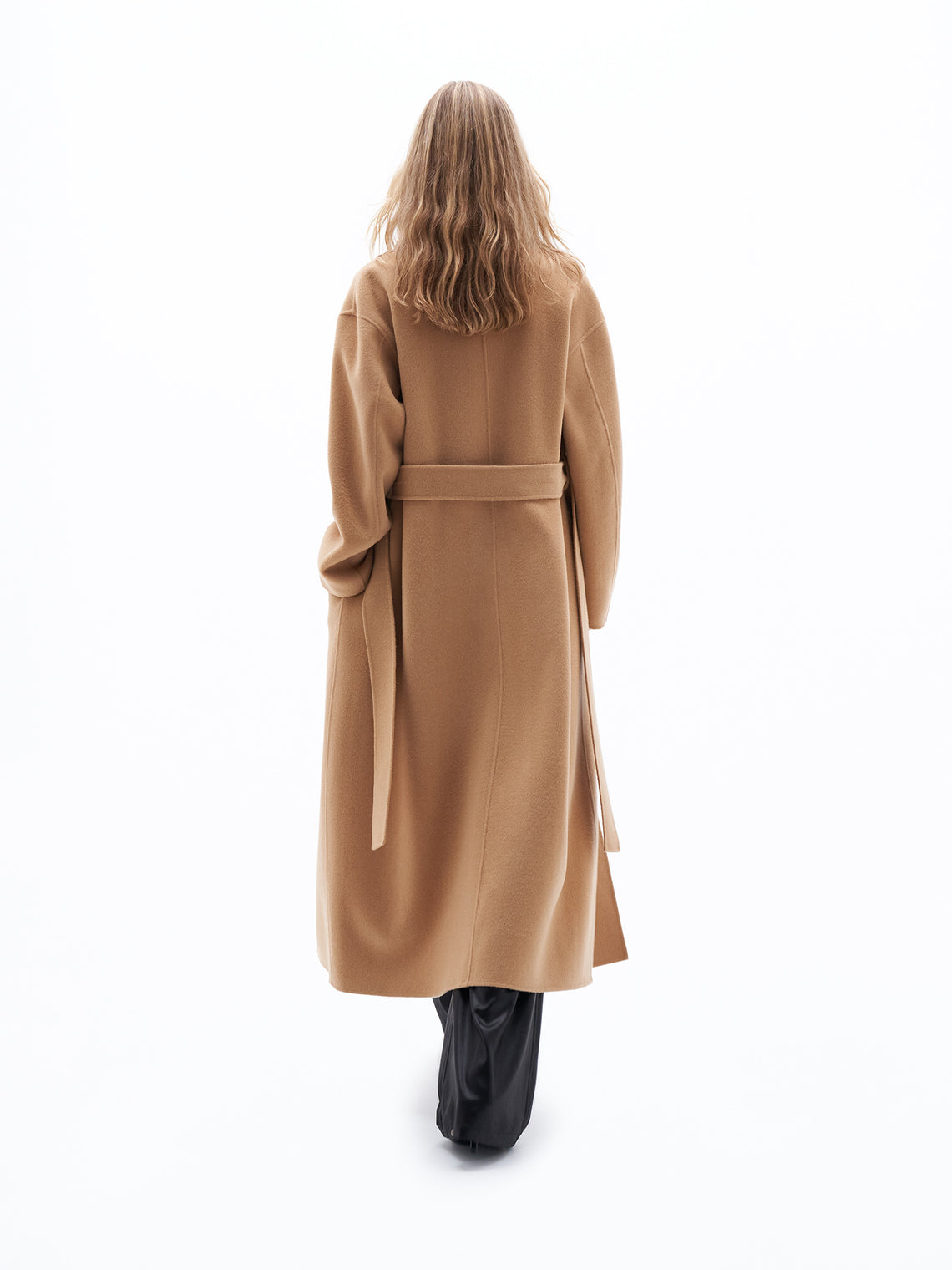 Alexa wool coat by Filippa K in light camel BEYOND STUDIOS