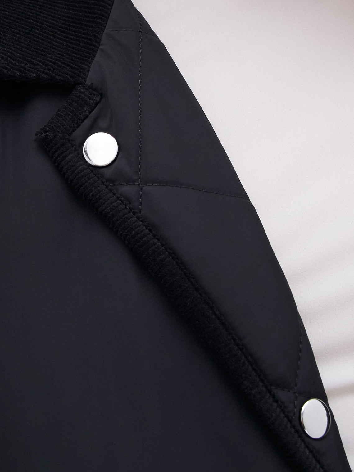 Quilted reversible jacket by Filippa K - black
