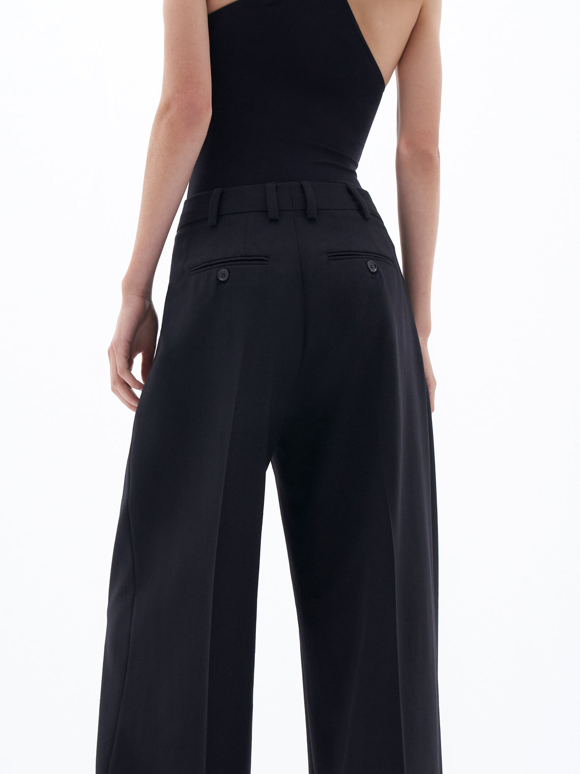 パンツ FILIPPA K FW24 DARCEY WOOL TROUSERS (29582 095 1433 BLACK) Darcey Wool Trousers - Black | Filippa K