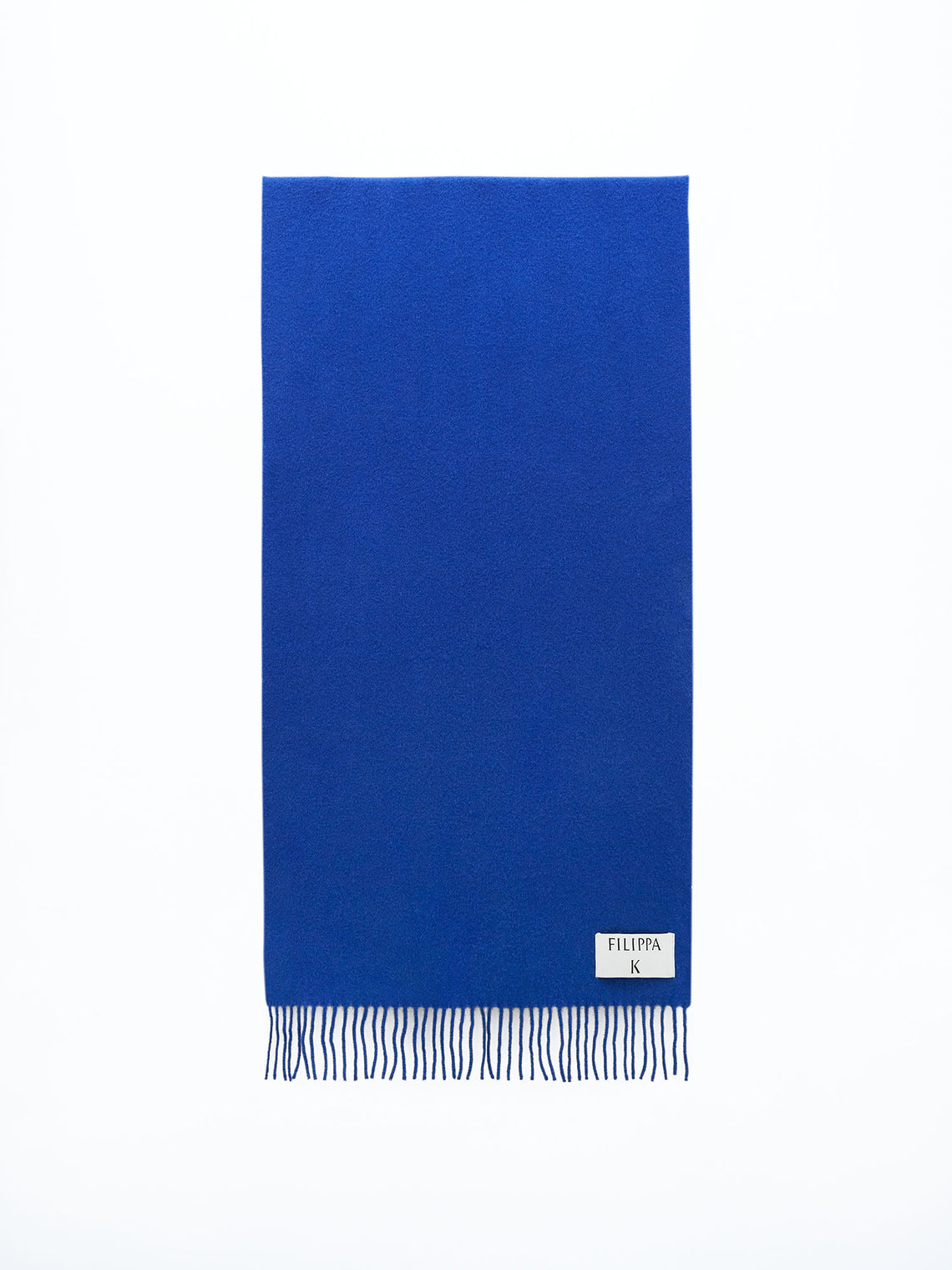 Cashmere blend scarf by Filippa K in pacific blue