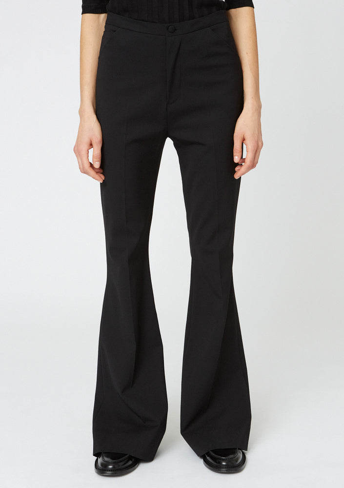FLARED TROUSER BY HOPE IN BLACK