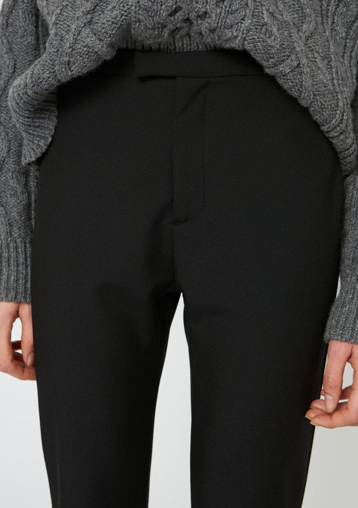 BOOT TROUSERS IN BLACK BY HOPE