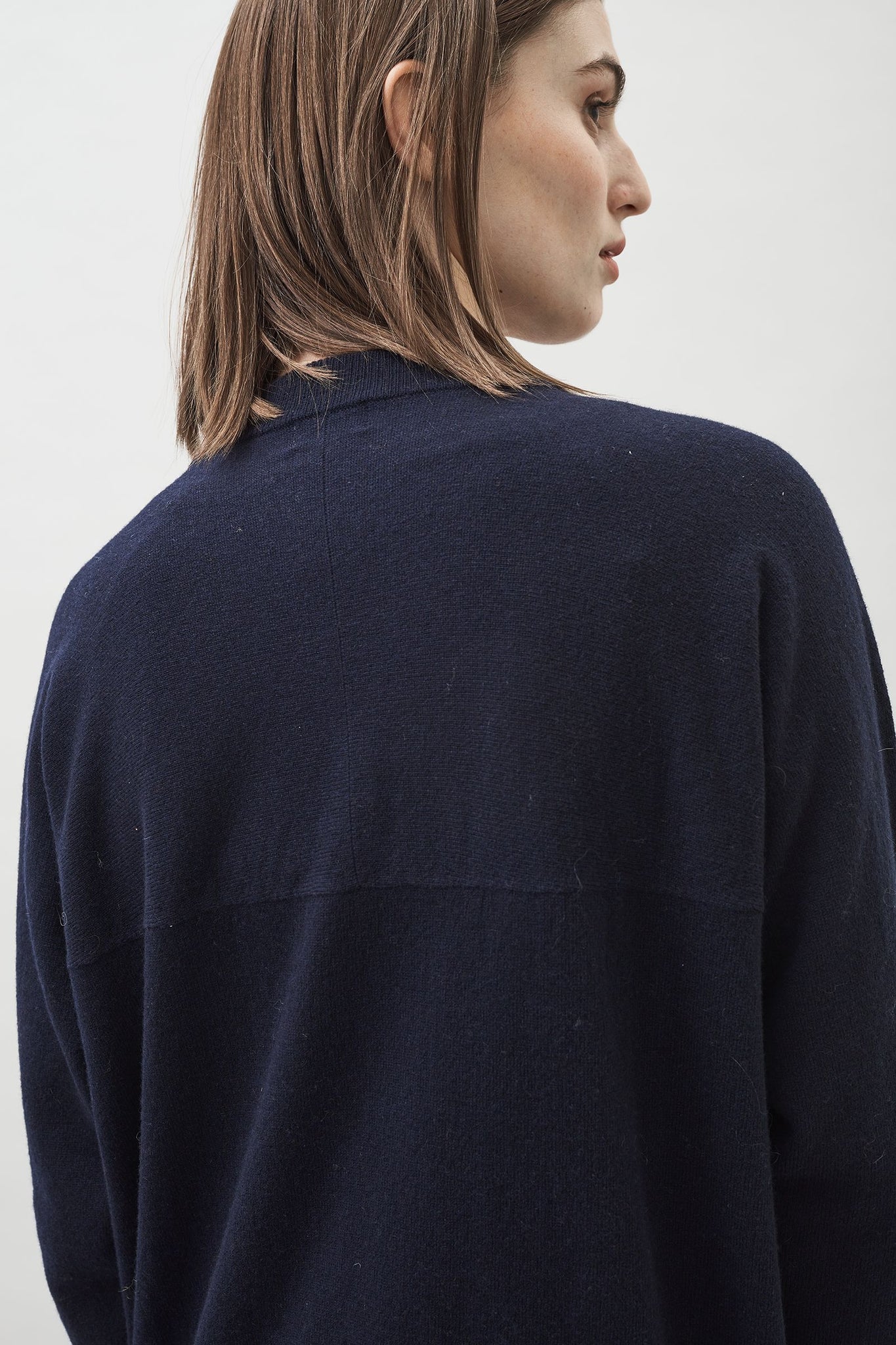 KNITTED SWEATER BY MASKA IN NIGHT BLUE