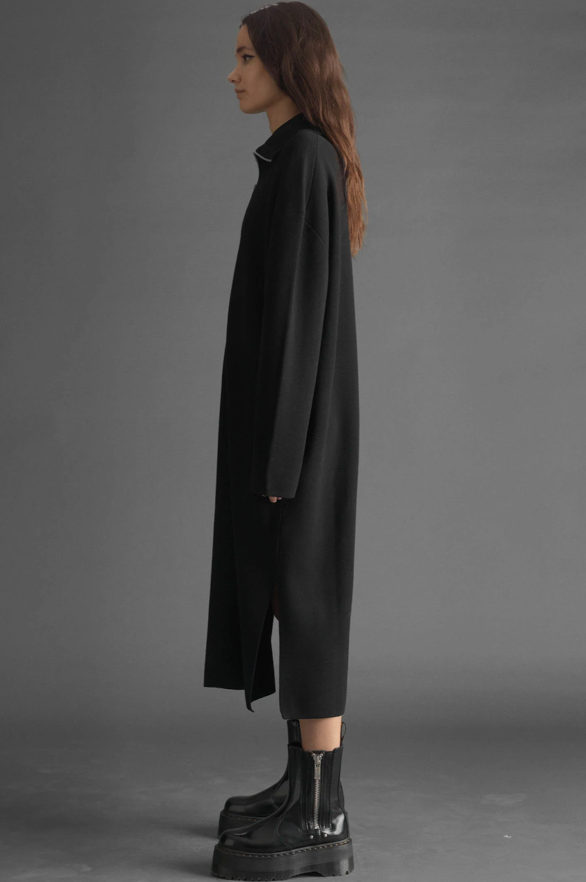 Boom dress by Hope - black milano knit