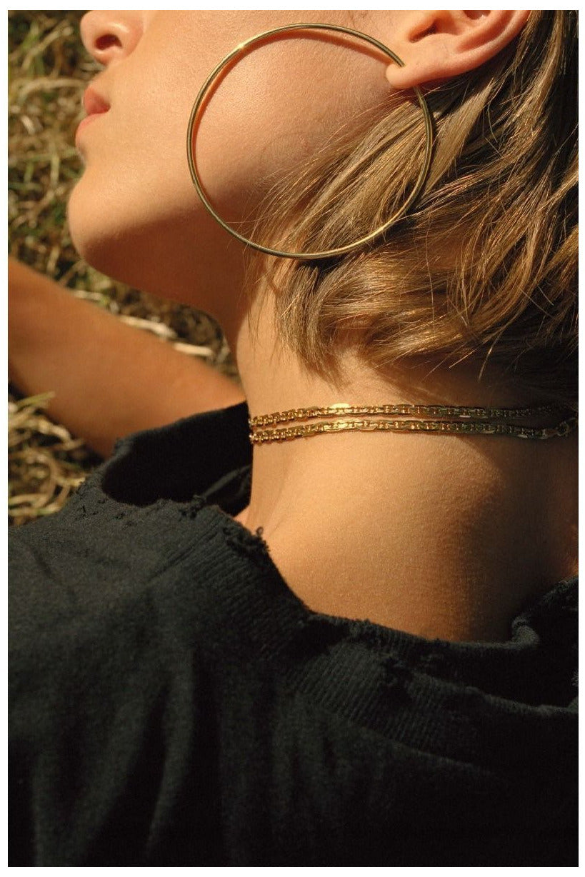 CARLO NECKLACE GOLD BY MARIA BLACK - BEYOND STUDIOS