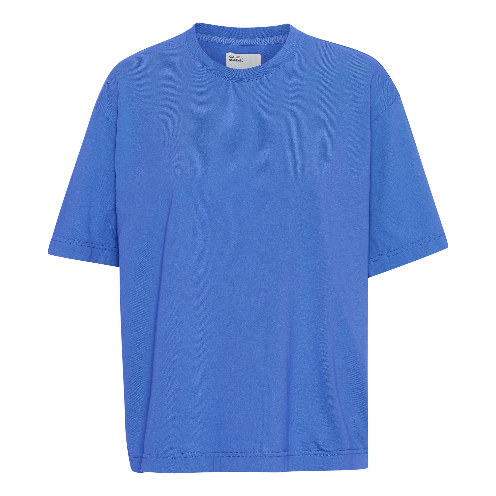 Oversized organic T-Shirt - pacific blue
