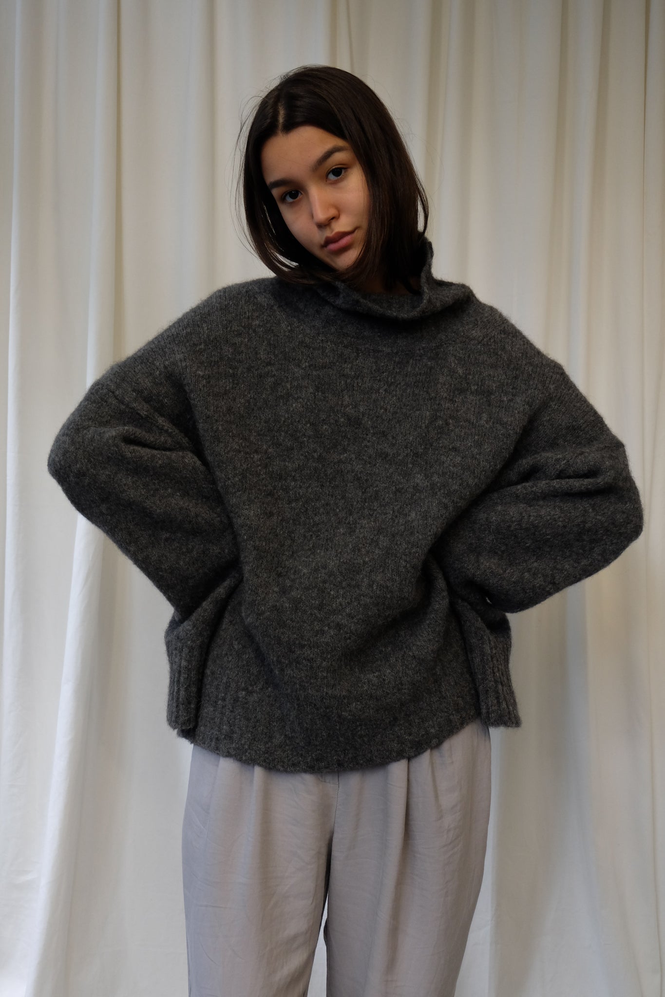 EXTREME OVERSIZED ALPACA PULLOVER BY HOUSE OF DAGMAR