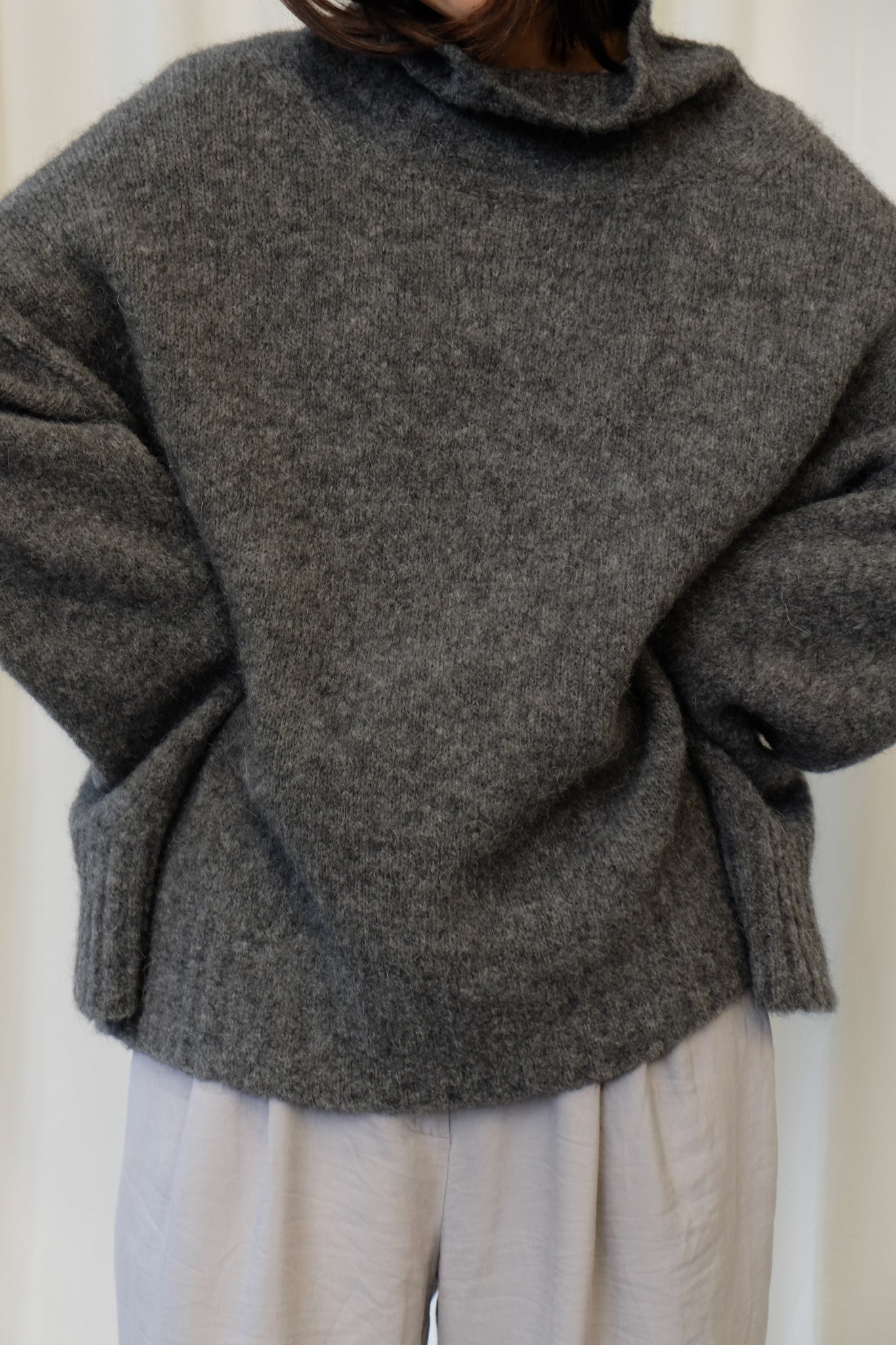 EXTREME OVERSIZED ALPACA PULLOVER BY HOUSE OF DAGMAR