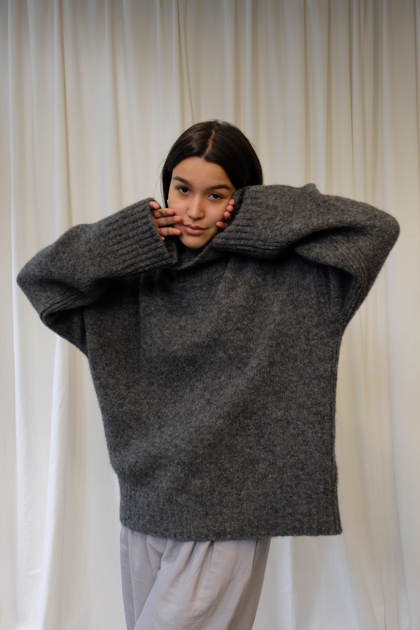 EXTREME OVERSIZED ALPACA PULLOVER BY HOUSE OF DAGMAR