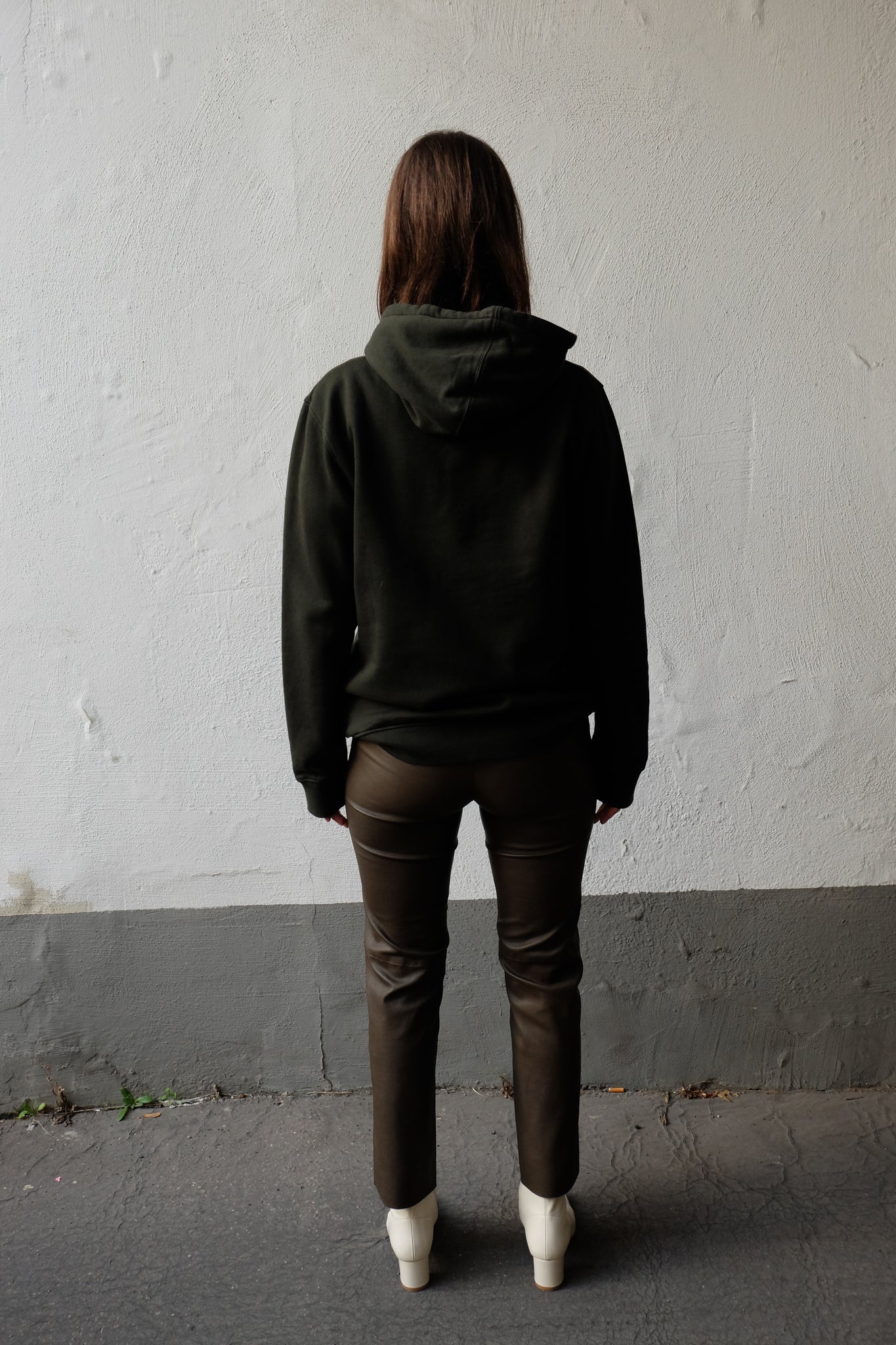 CLASSIC ORGANIC HOODIE IN FOREST GREEN