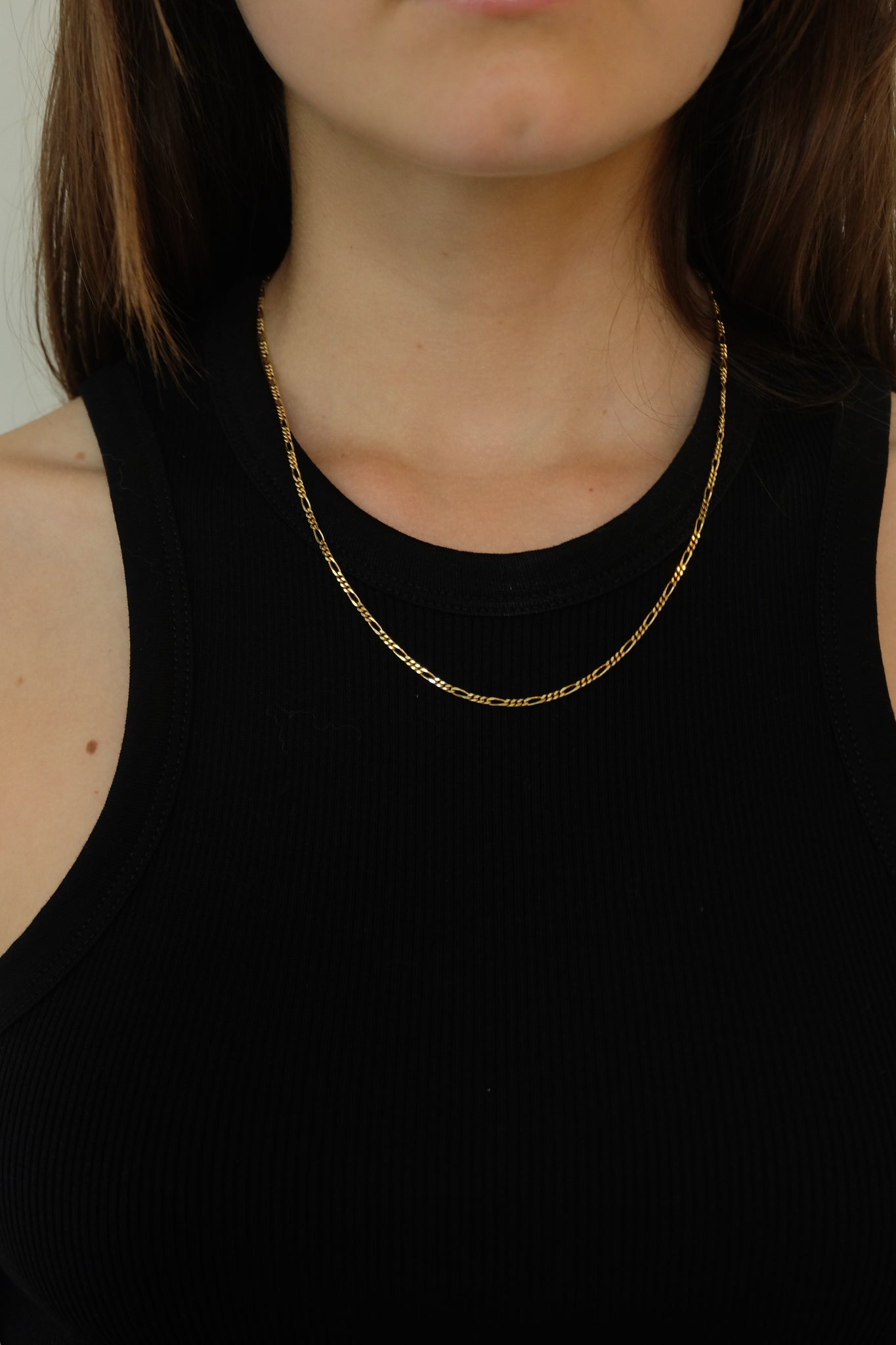 THIN CHAIN NECKLACE IN GOLD - BEYOND STUDIOS