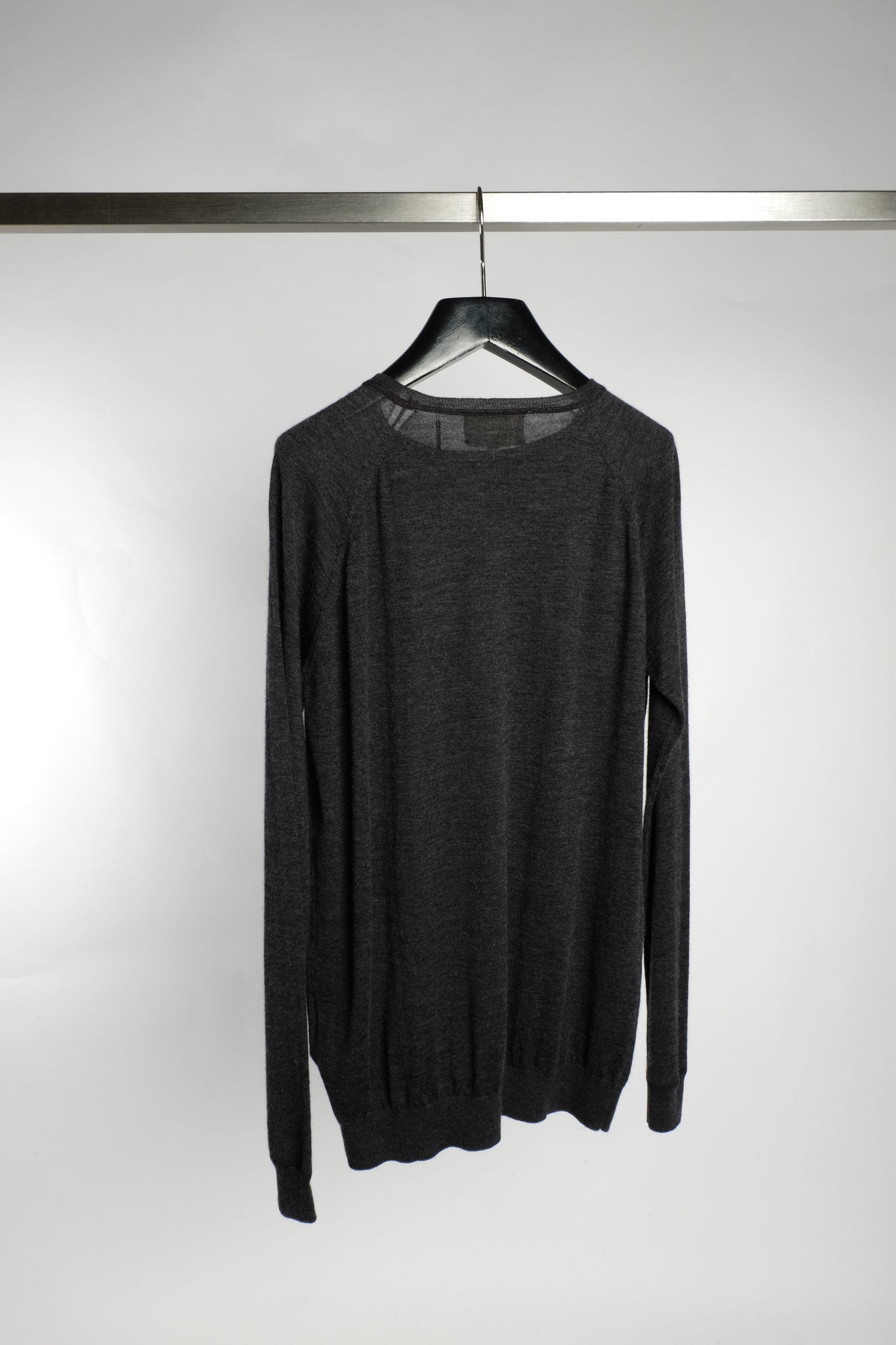 SUPER FINE WOOL CASHMERE KNITTED SWEATER BY LOULOU STUDIO