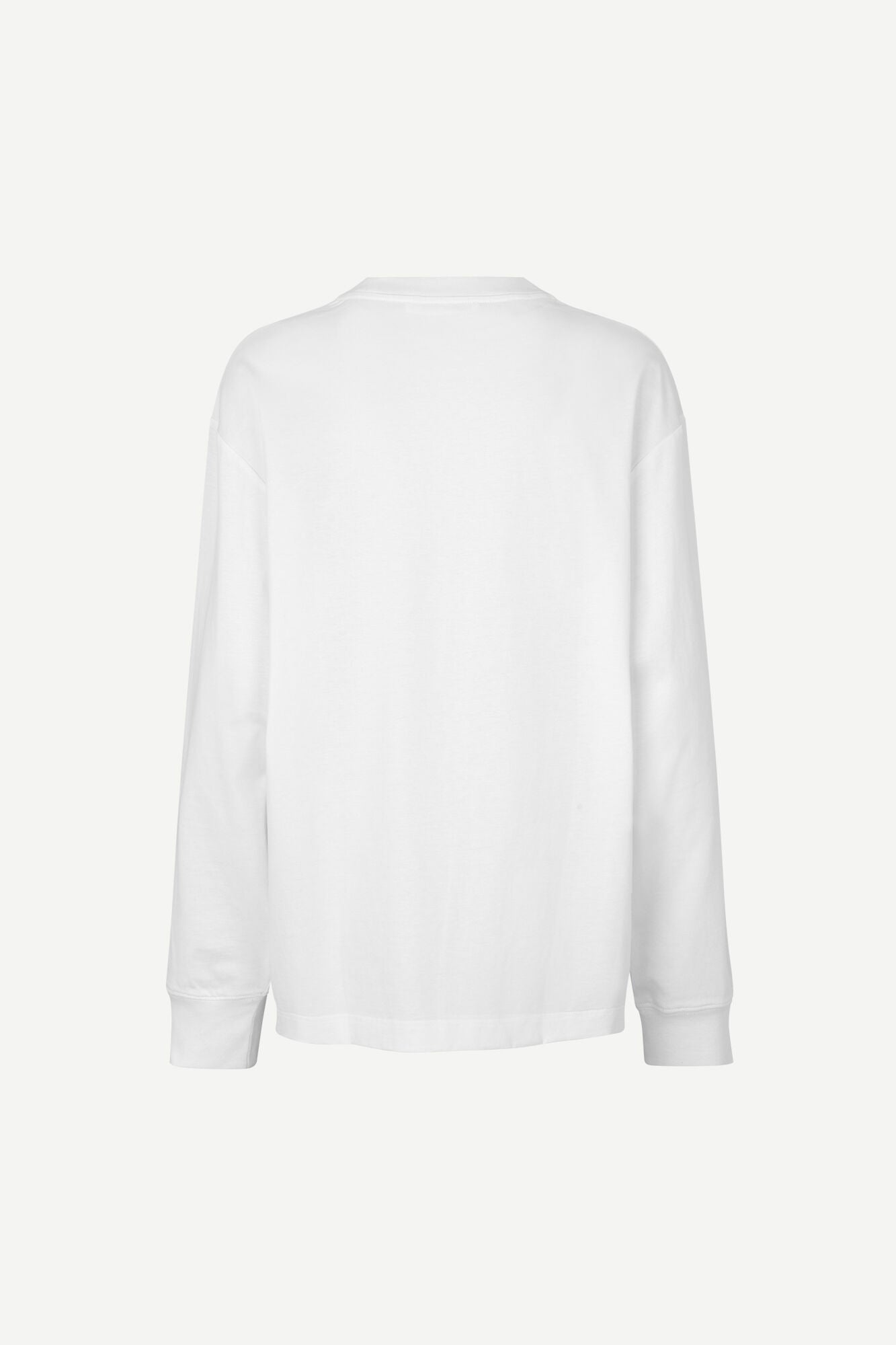 Oversized Longsleeve in white