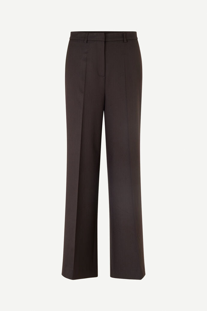 Kai trousers in dark brown