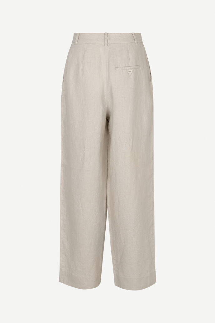 Saoirse linen trousers in oatmeal