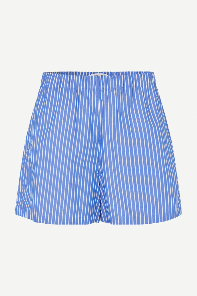 Maren shorts in blue white stripes