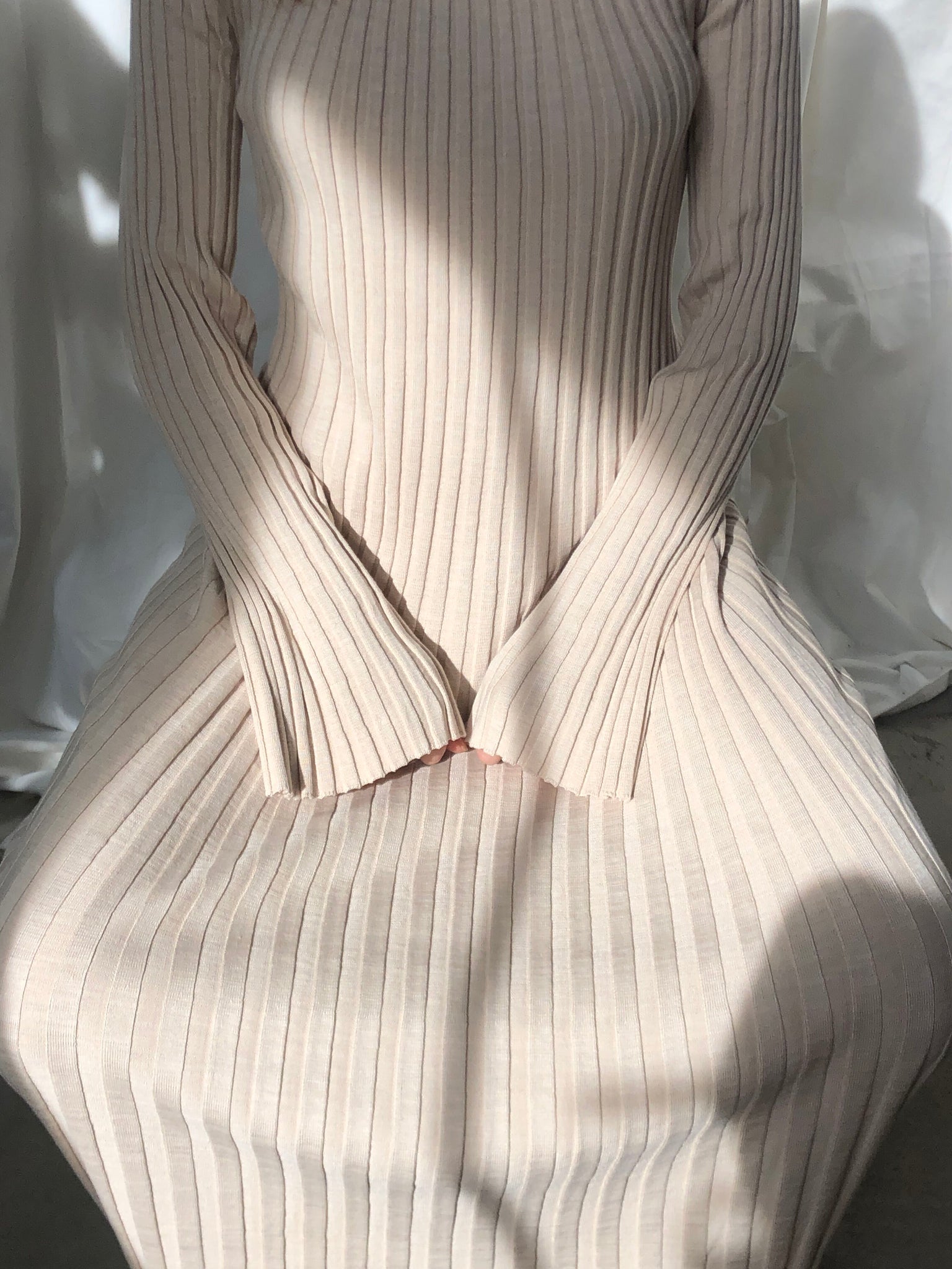 loulou studio knit dress Loulou De Saison Amaalia Ribbed Knit Mini Dress