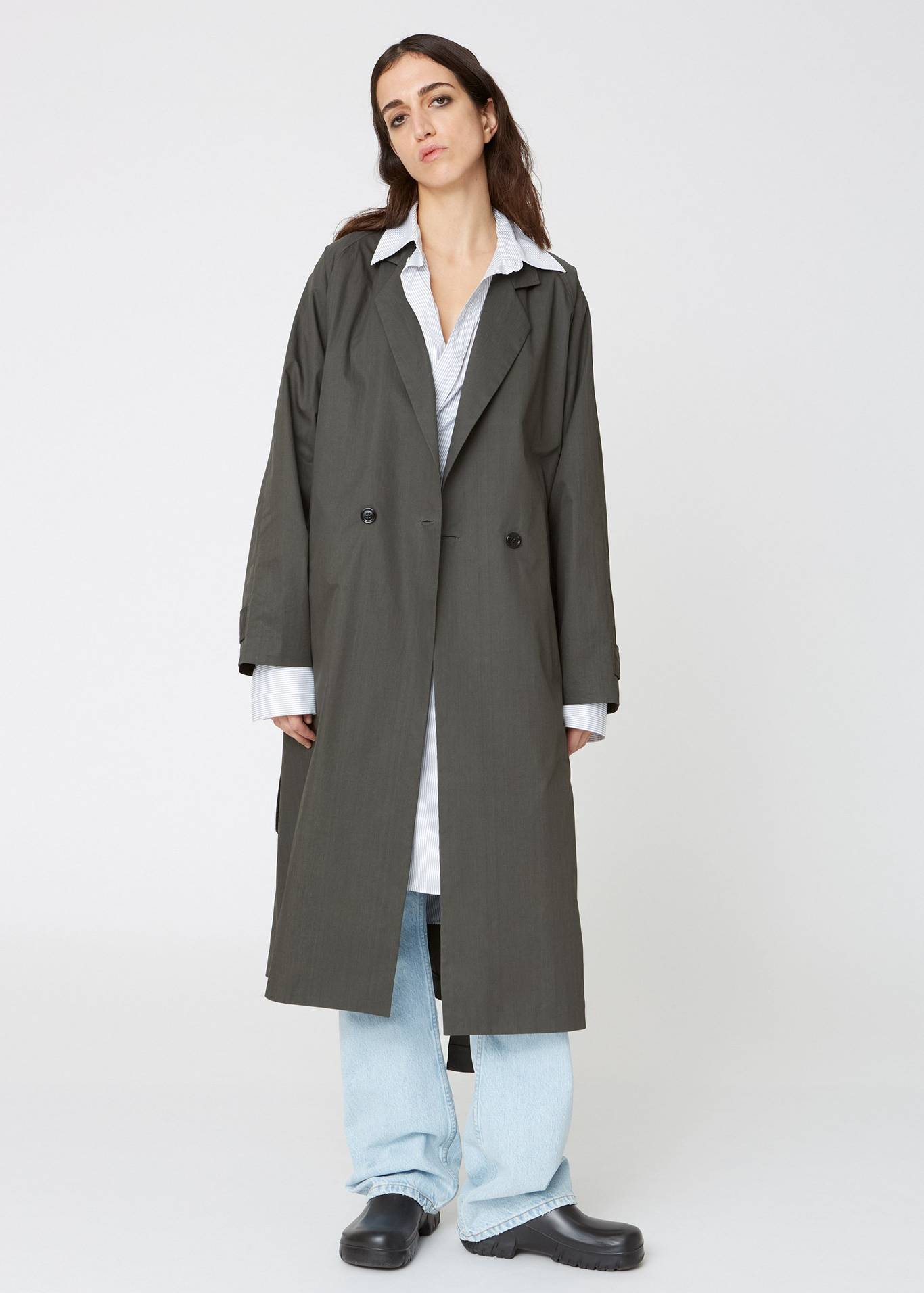 Canvas coat in pirate black by Hope
