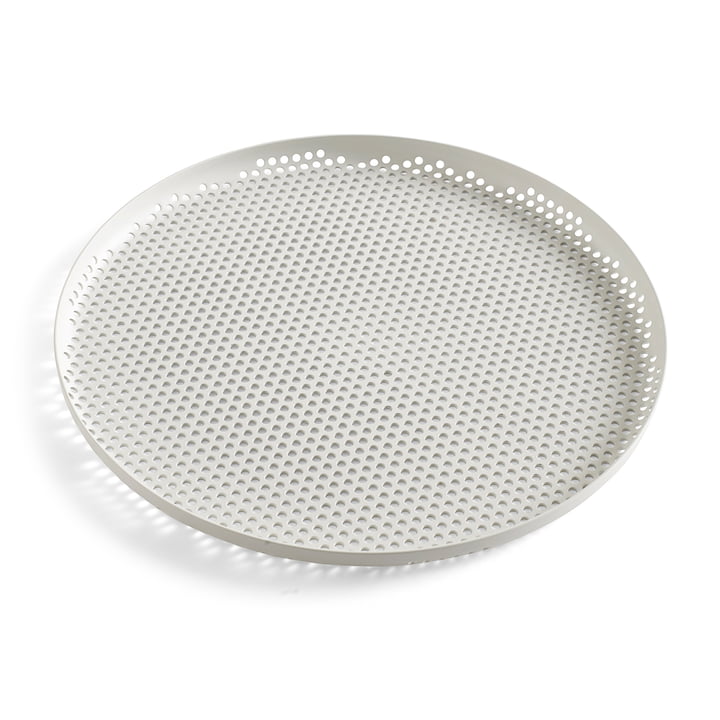PERFORATED TRAY IN GREY BY HAY