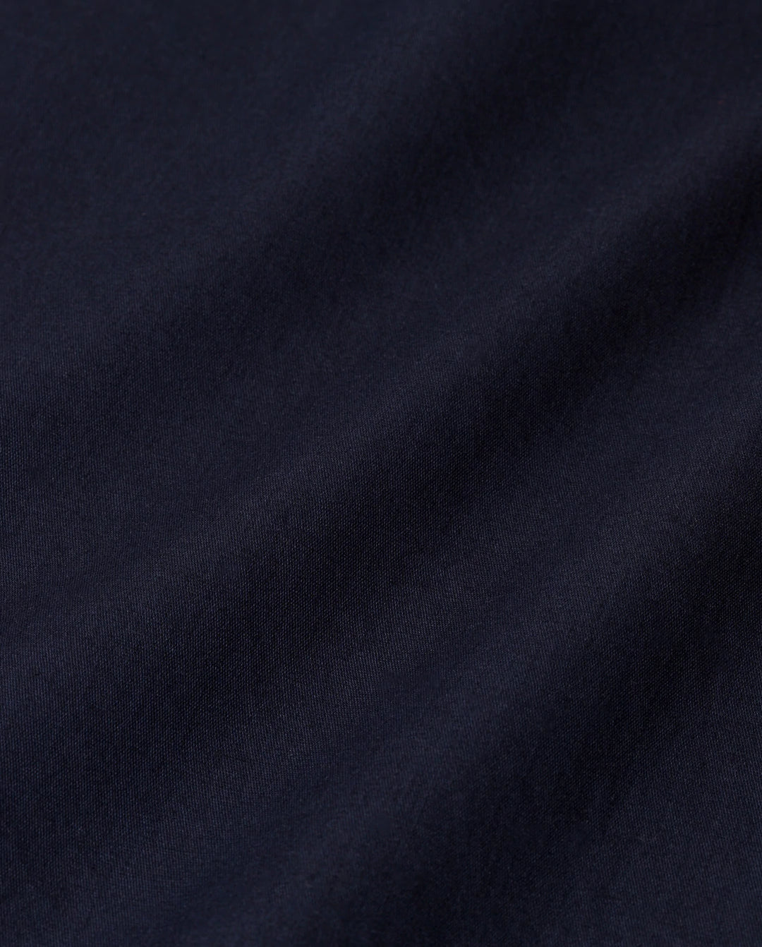 Drawstring cotton pants in dark blue