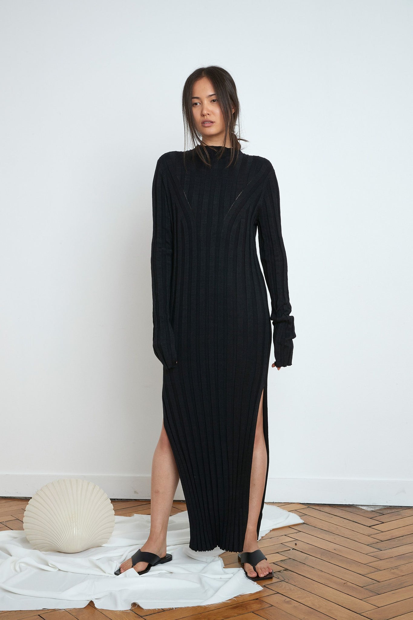 loulou studio asael knit dress Loulou Studio Asael' Knitted Mini Dress - White