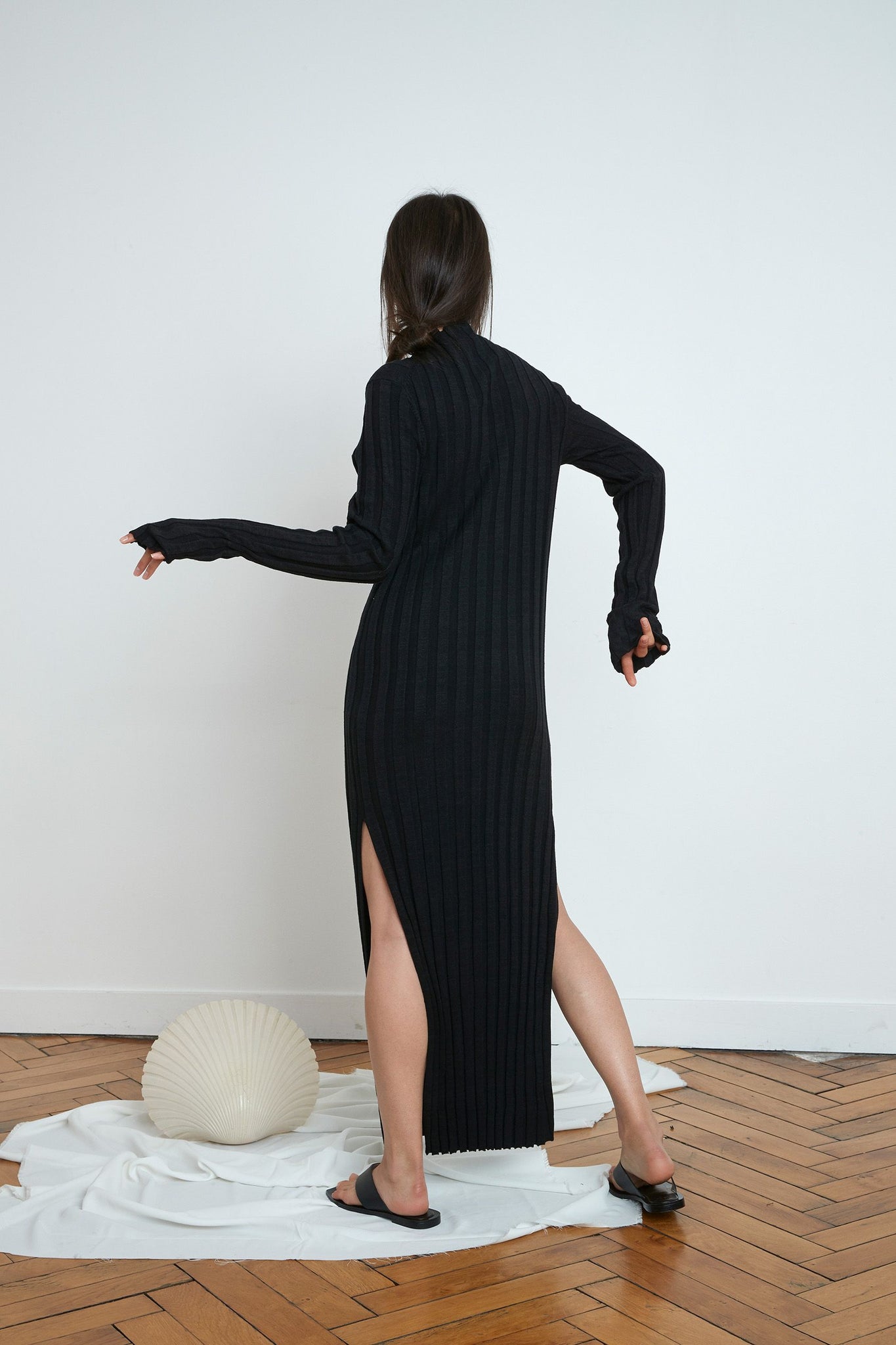 loulou studio silk dress LOULOU STUDIO