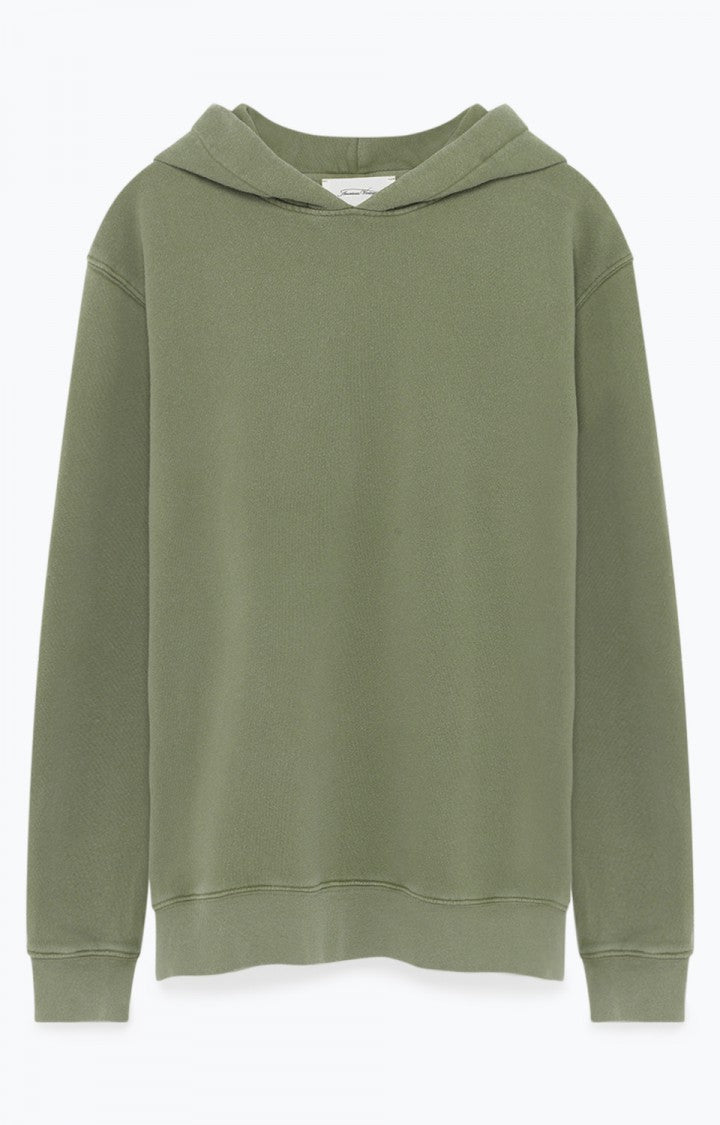 OVERSIZED HOODED SWEATER IN SAGE GREEN