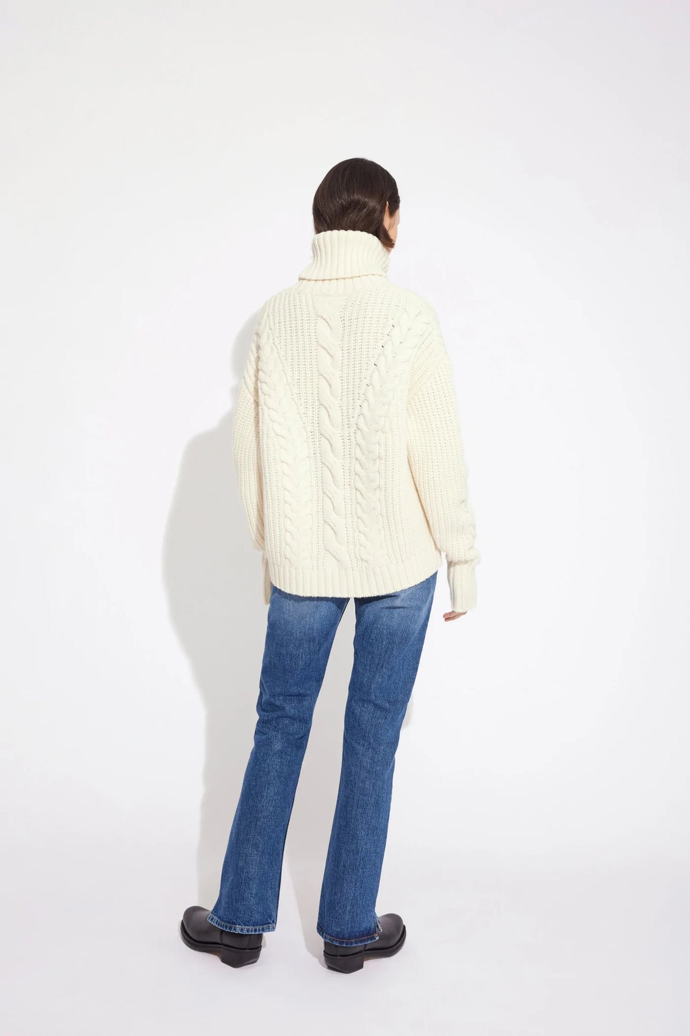 Madelyn cable knit by Won Hundred - cream