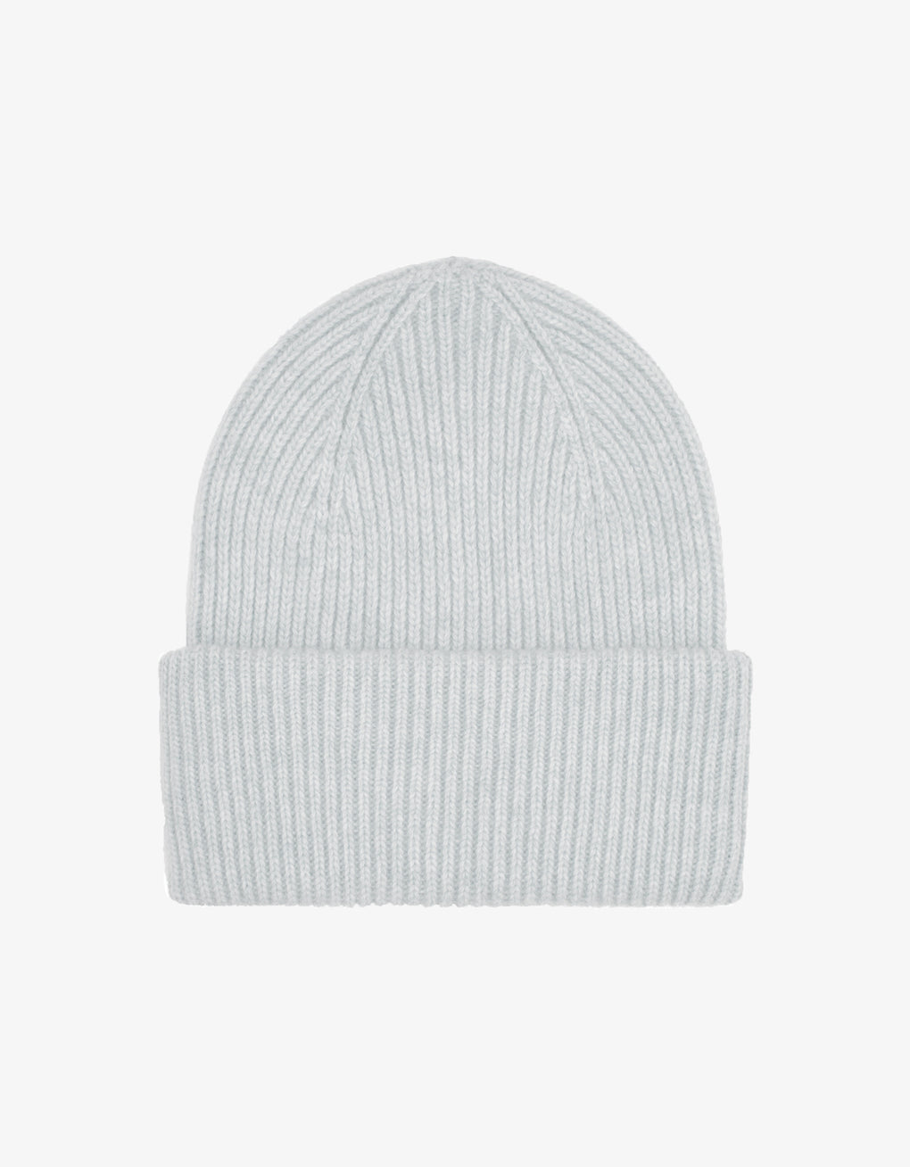 Merino wool hat - limestone grey