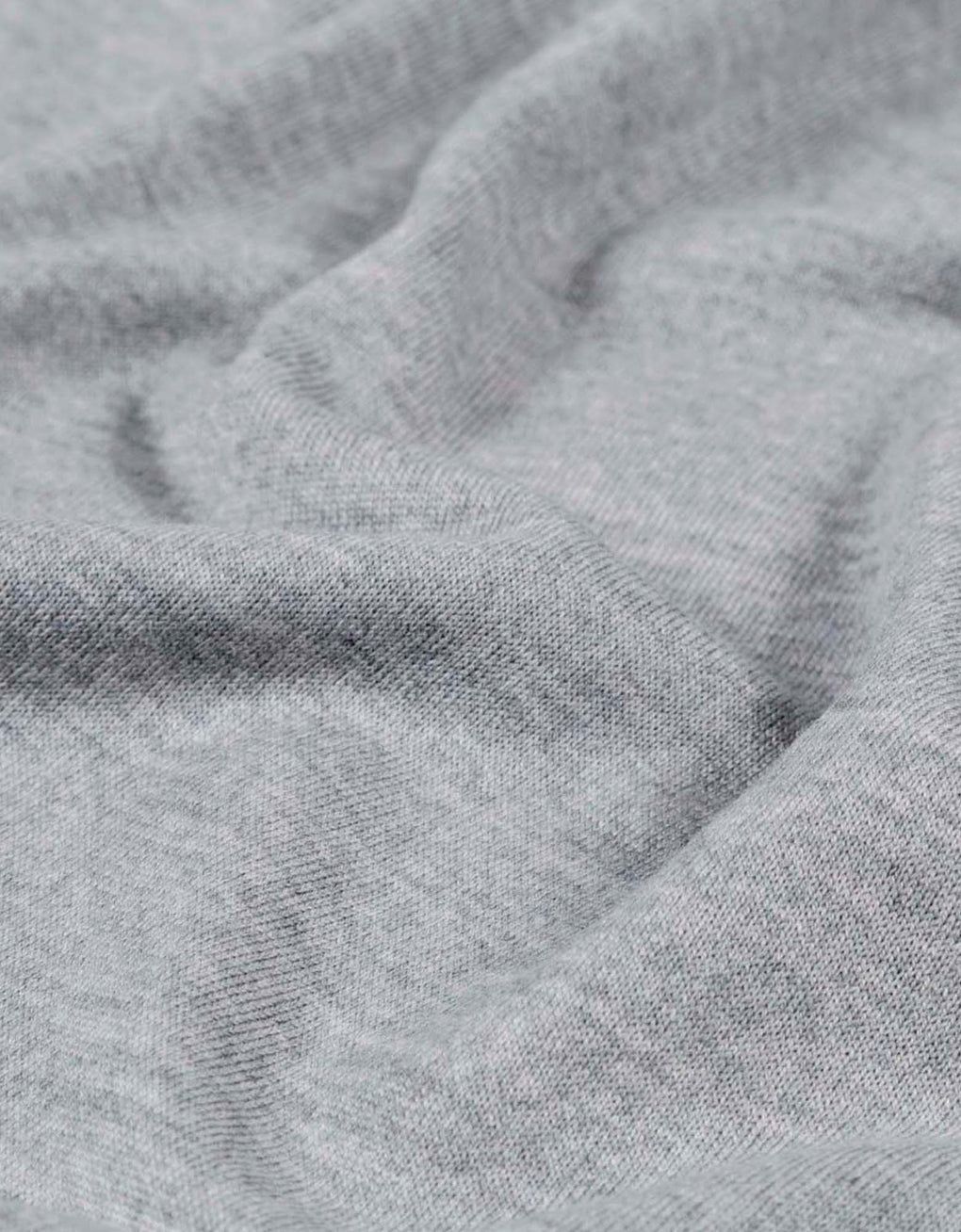 Organic oversized hood - heather grey