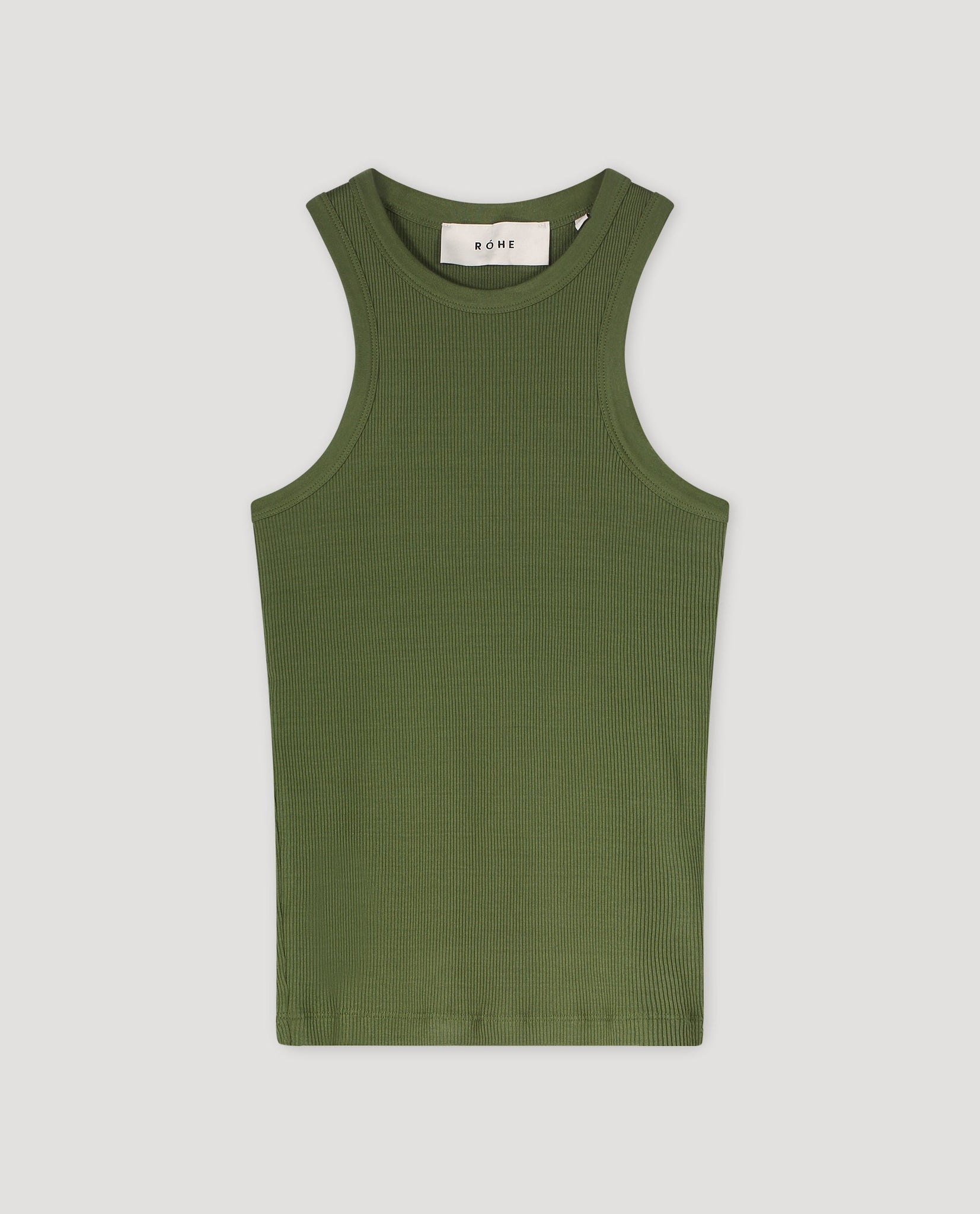 CAR TEE IN PINE GREEN BY RÓHE