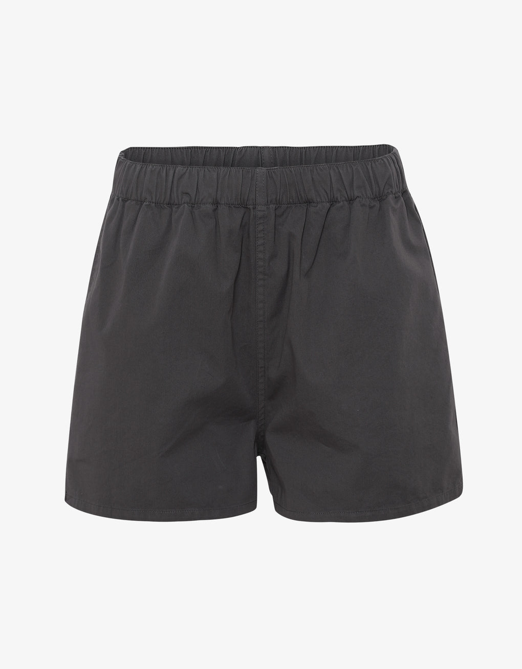 Organic twill shorts - lava grey