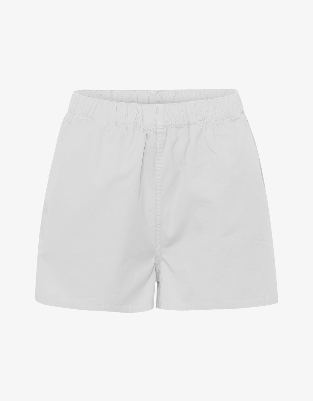 Organic twill shorts - optical white