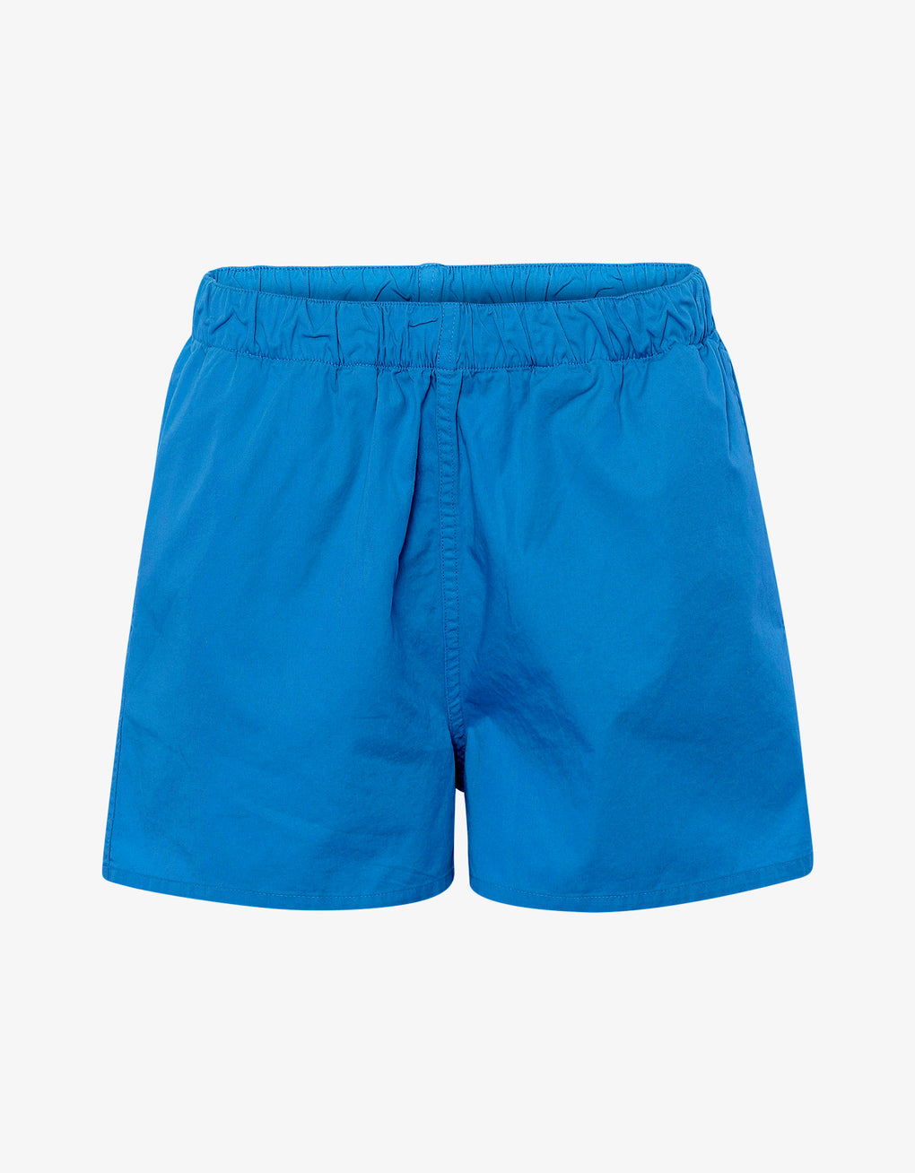 Organic twill shorts - pacific blue