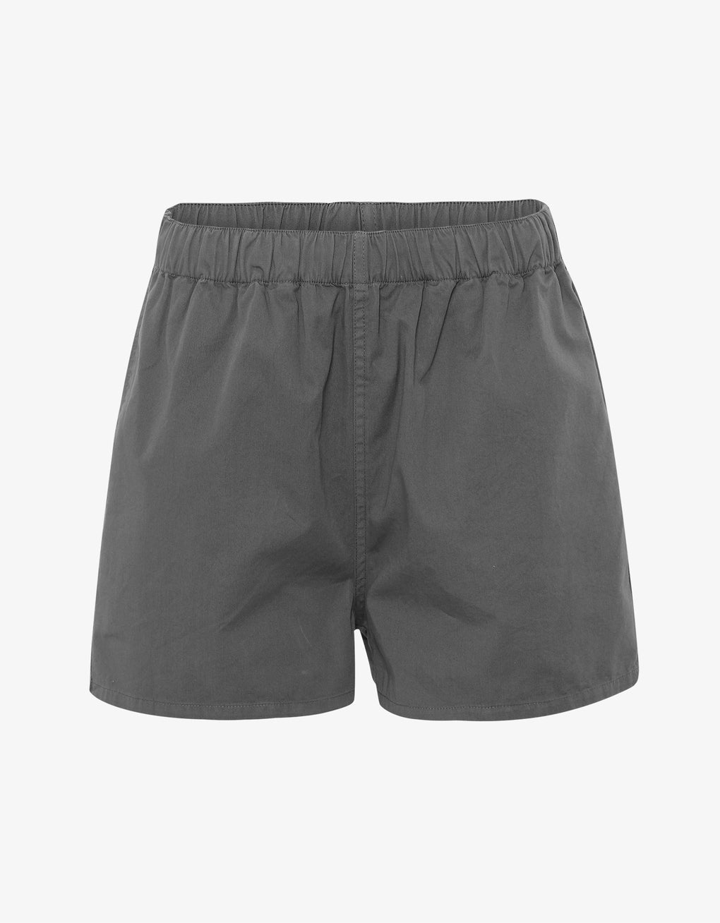 Organic twill shorts - storm grey