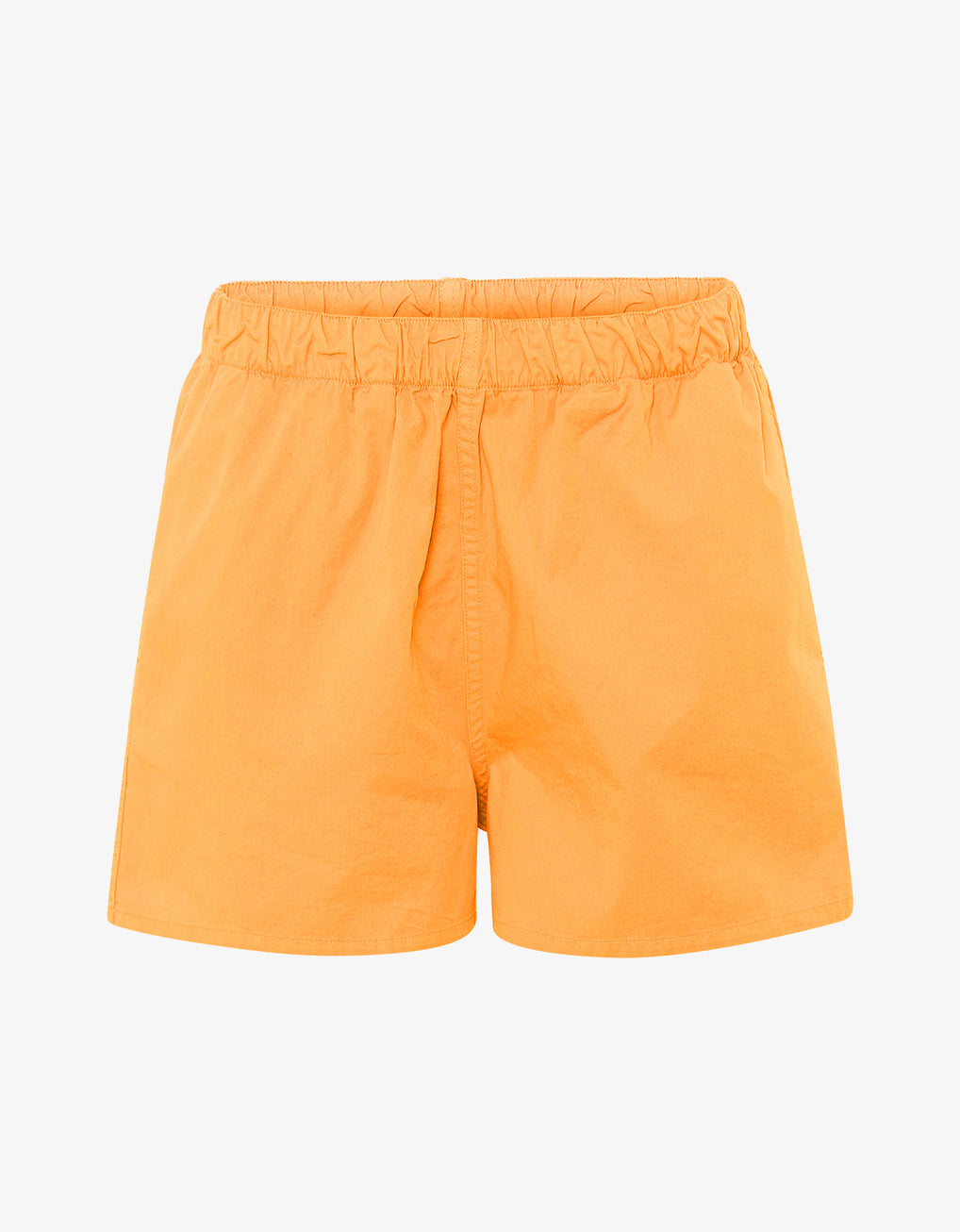Organic twill shorts - sandstone orange