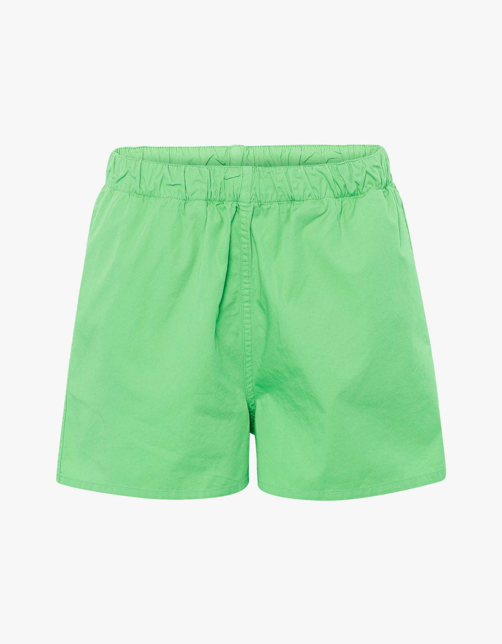 Organic twill shorts - spring green