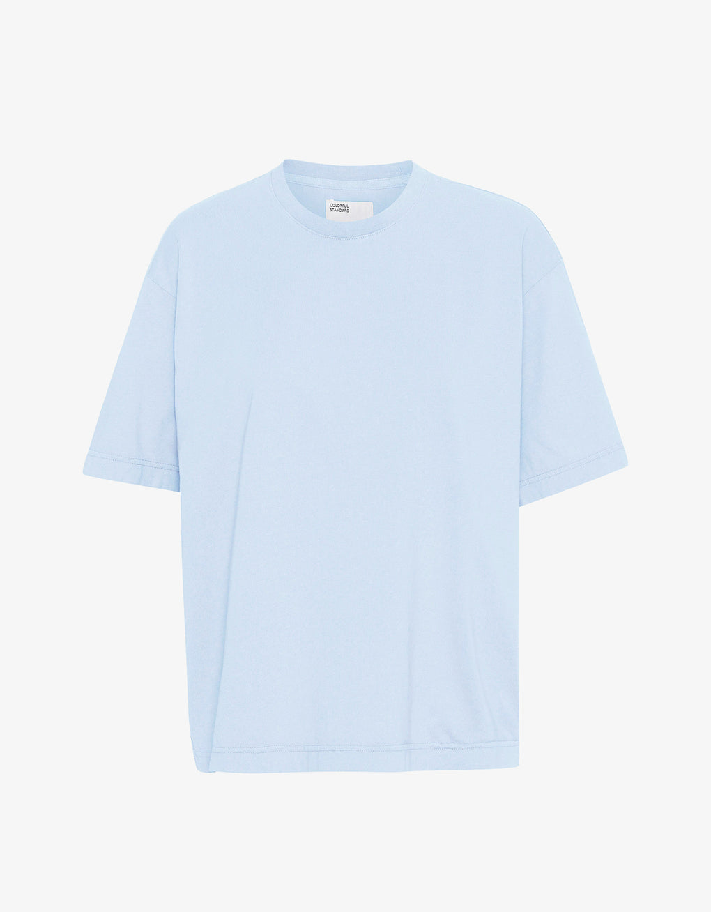 Oversized organic T-Shirt in polar blue