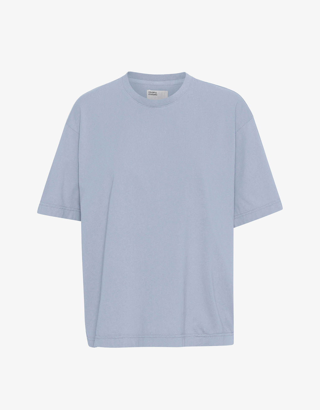 Oversized organic T-Shirt in powder blue