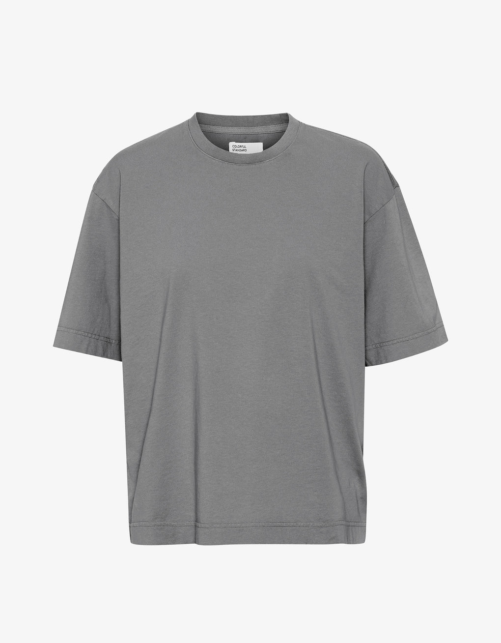 Oversized organic T-Shirt - storm grey