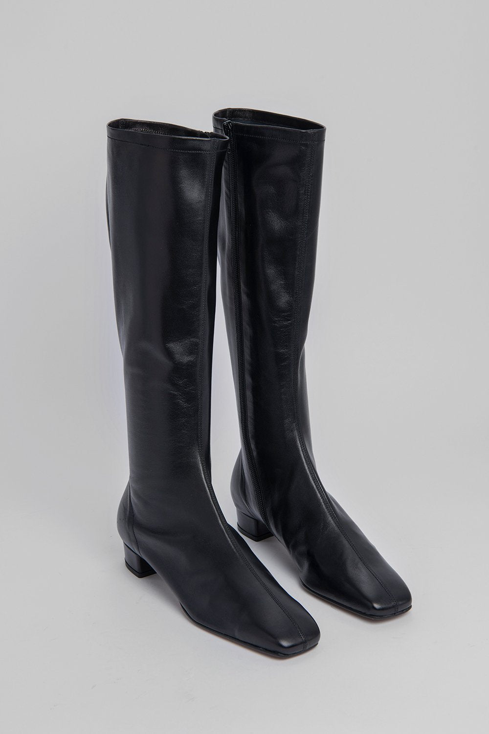BY FAR EDIE BLACK LEATHER – BEYOND STUDIOS