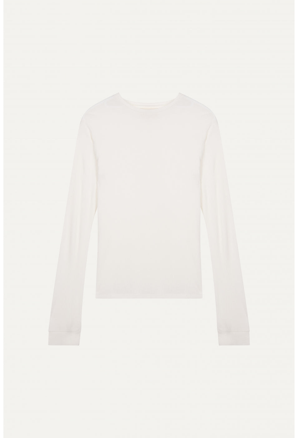ORTIGIA LONG SLEEVE TOP IN WHITE BY LOULOU STUDIO