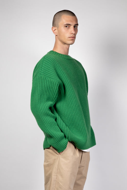 Alan sweater by Can Pep Rey - parrot green